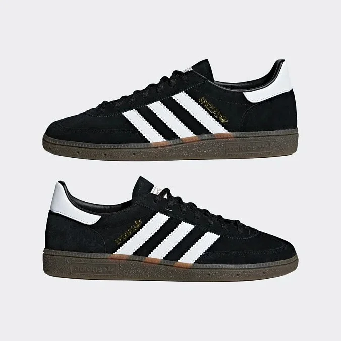 Кроссовки унисекс adidas Originals Handball Spezial Black/Cloud White/Gum