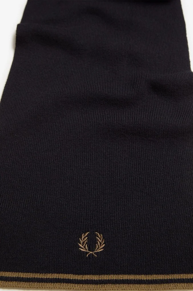 Шарф Fred Perry Twin Tipped Merino Wool Scarf
