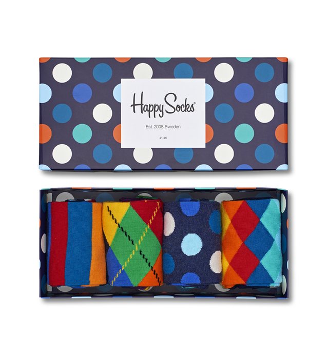 Набор носков Happy Socks Big Dot Gift Box