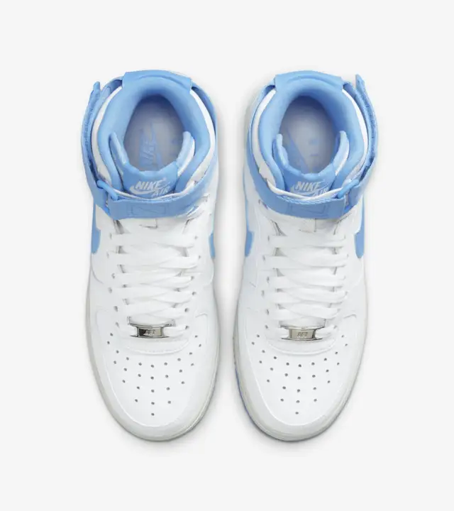 Кроссовки женские Nike Wmns Air Force 1 High OG University Blue/White