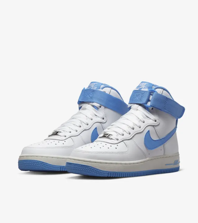 Кроссовки женские Nike Wmns Air Force 1 High OG University Blue/White