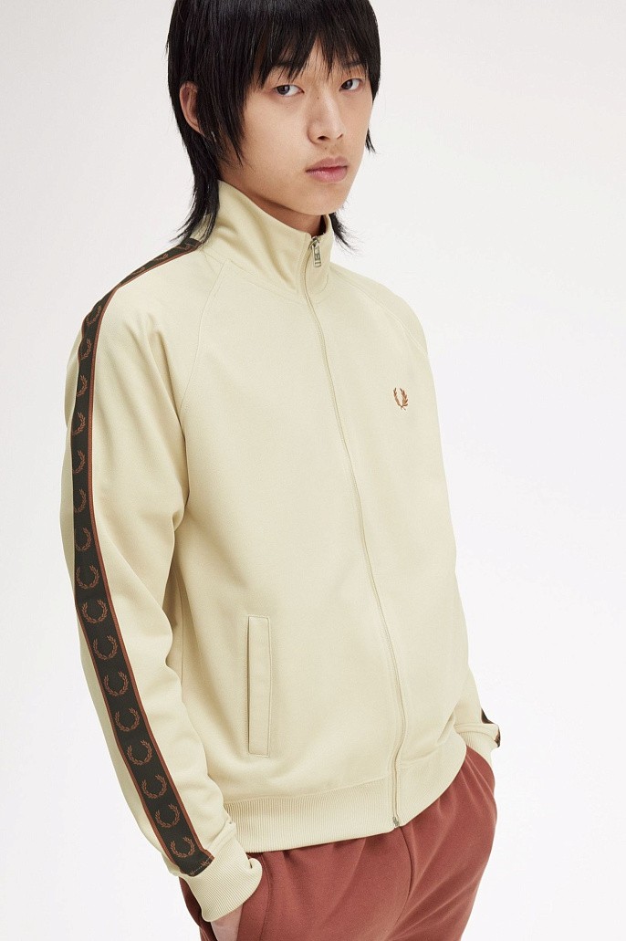 Олимпийка Fred Perry Contrast Tape Track Jacket