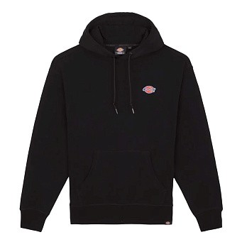 Толстовка Dickies Fleece Embroidered Chest Logo Hoodie Black