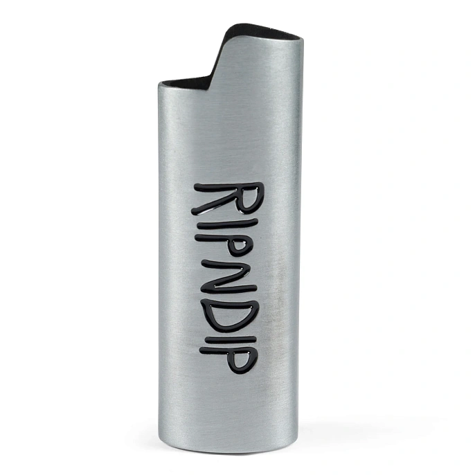 Чехол для зажигалки RIPNDIP Lord Nermal Lighter Cover Silver