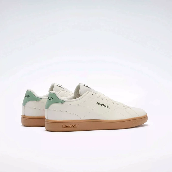 Кроссовки Reebok Court Clean Chalk/Chalk/Hybrid Green
