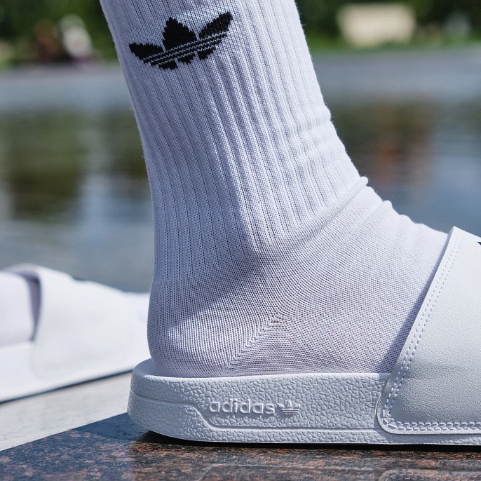 Пантолеты adidas Originals Adilette Lite Cloud White/Core Black/Cloud White