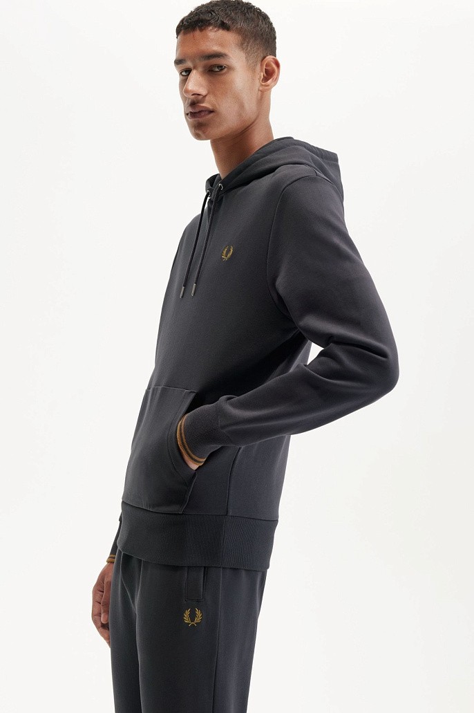 Толстовка Fred Perry Tipped Hooded Sweatshirt