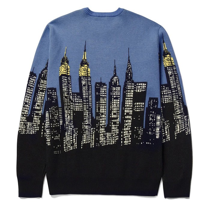 Свитер HUF Skyline Crew Sweater