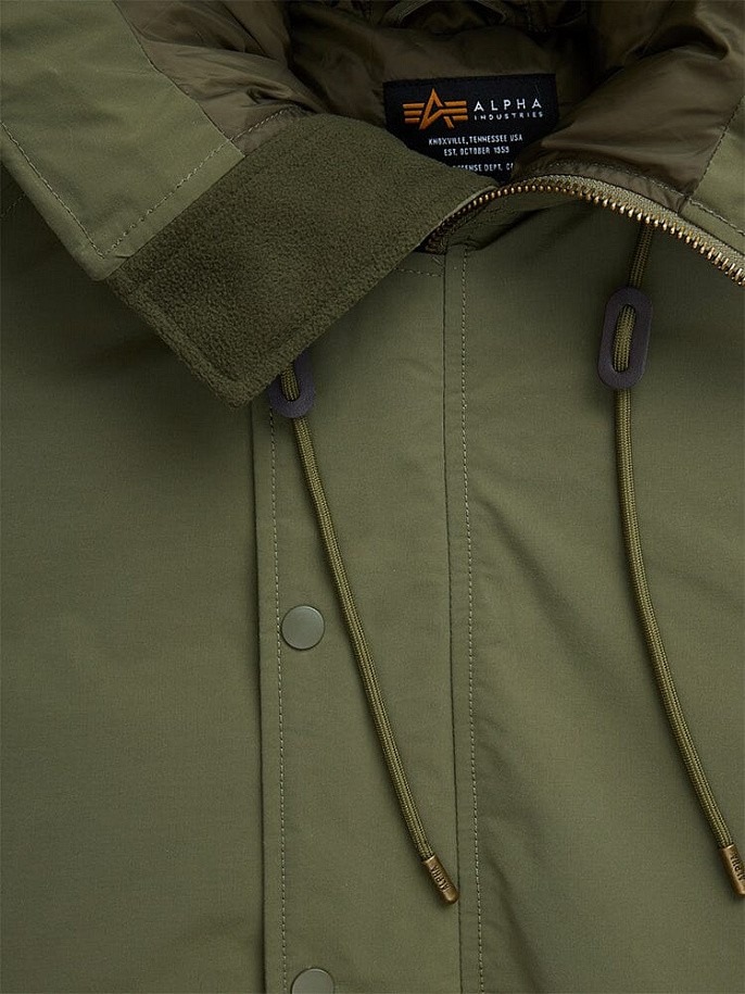 Куртка мужская Alpha Industries N-2B Altitude Parka Olive Green