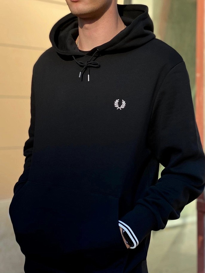 Толстовка Fred Perry Tipped Hooded Sweatshirt