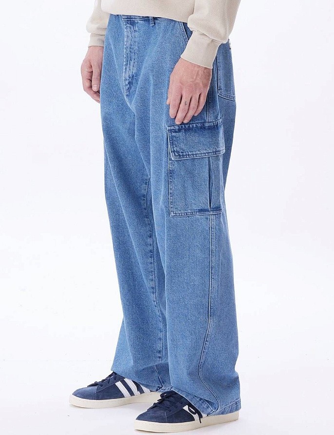 Джинсы Obey Bigwig Cargo Denim Pant