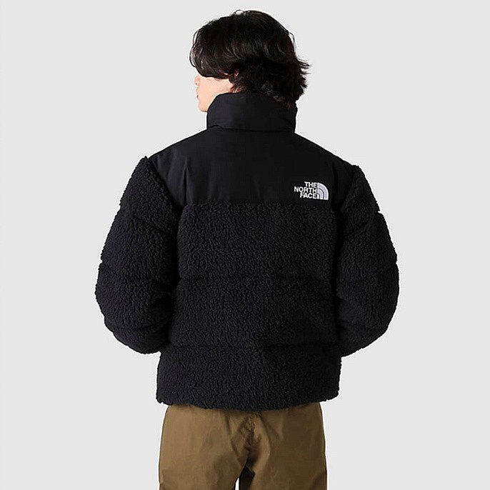 Пуховик мужской The North Face High Pile Nuptse Jacket TNF Black