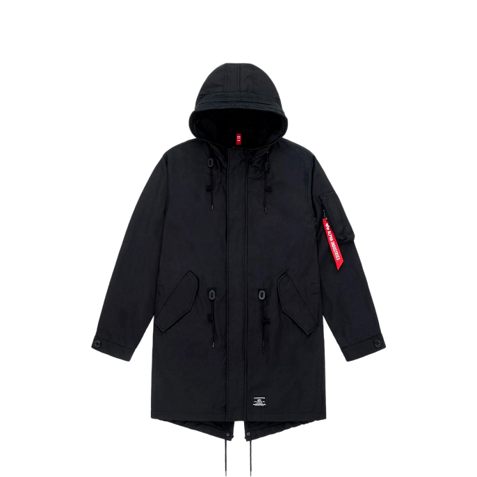 Куртка Alpha Industries M-59 Fishtail Mod Parka Black