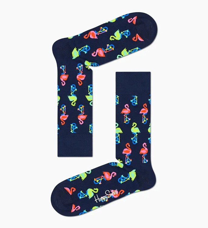 Набор носков Happy Socks Flamingo Socks Gift Box 2-Pack