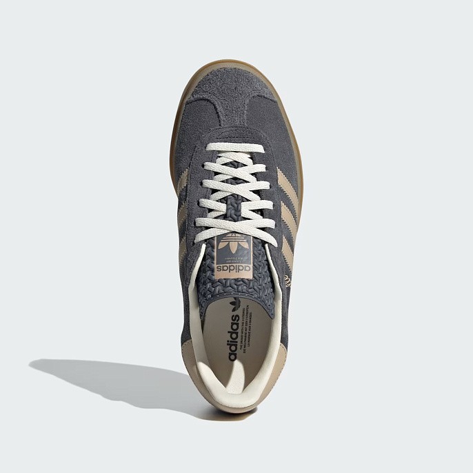 Кроссовки женские adidas Originals Gazelle Bold Grey Six/Magic Beige Cream White