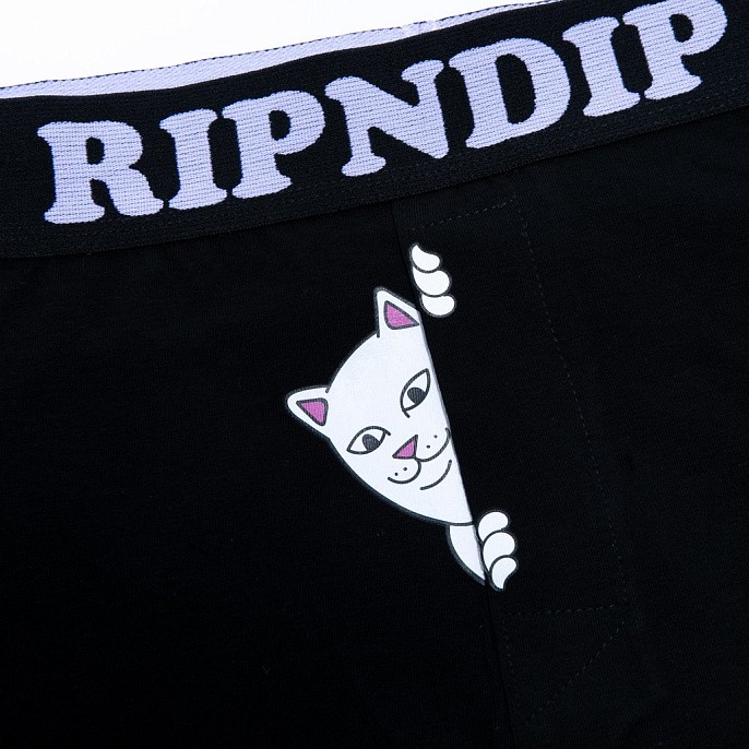 Трусы RIPNDIP Peek A Nermal Boxers Black