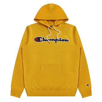 Толстовка Champion Satin Script Logo Cotton Terry Hoodie