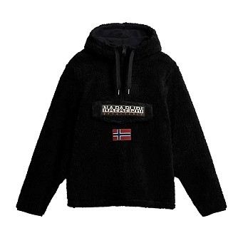 Толстовка Napapijri Burgee Fleece Hoodie Black