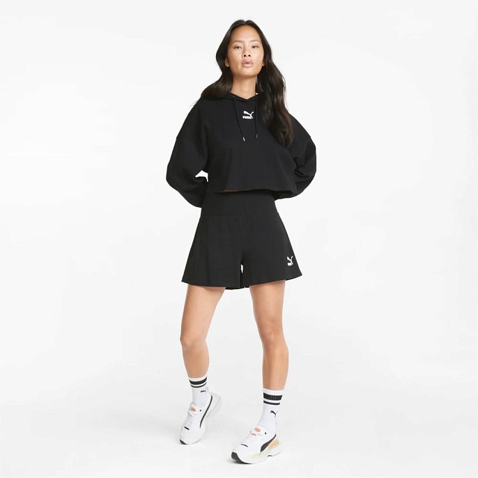 Толстовка женская Puma Classics Ribbed Women's Hoodie