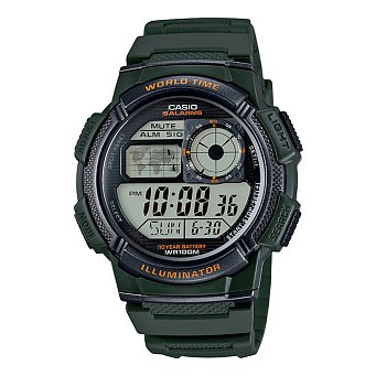 Наручные часы Casio Collection AE-1000W-3A с хронографом