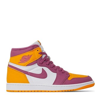 Кроссовки Jordan 1 Retro High OG University Gold/Light Bordeaux White