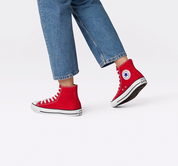 Кеды унисекс Converse Chuck Taylor All Star High-Top Red