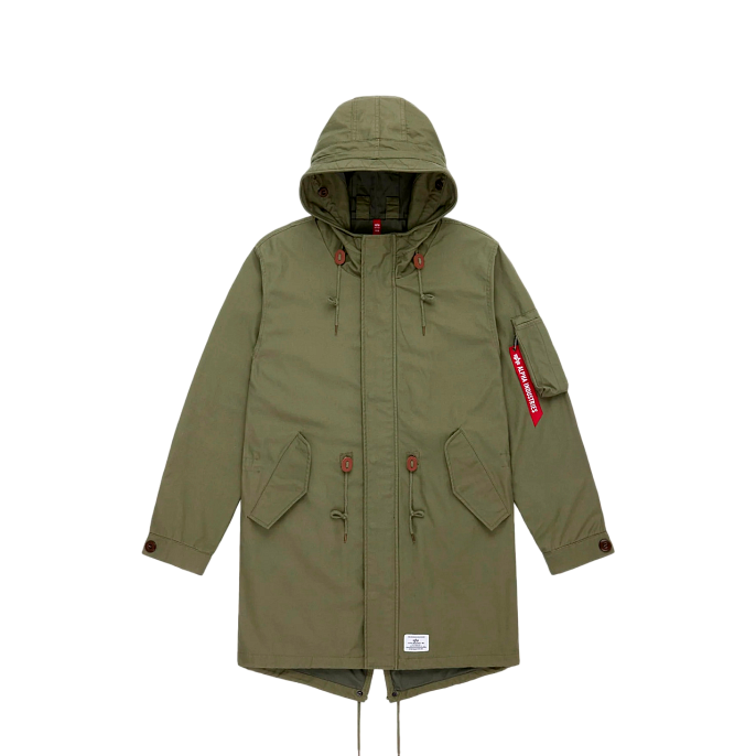 Куртка Alpha Industries M-59 Fishtail Mod Parka Olive