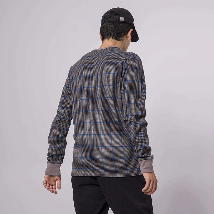 Лонгслив HUF Gridlock Long Sleeve Knit Top