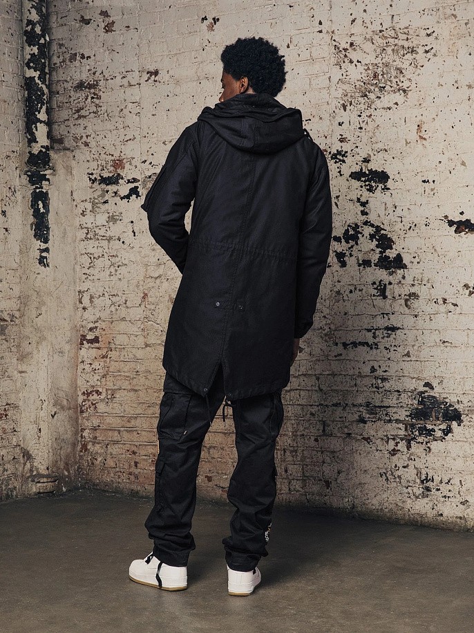 Куртка Alpha Industries M-59 Fishtail Mod Parka Black