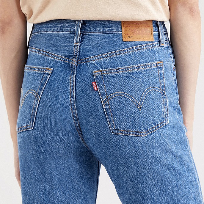 Женские джинсы Levi's 501 Original Cropped Breeze Stone