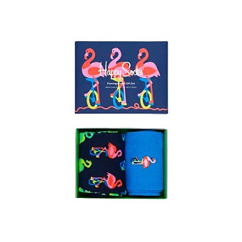 Набор носков Happy Socks Flamingo Socks Gift Box 2-Pack