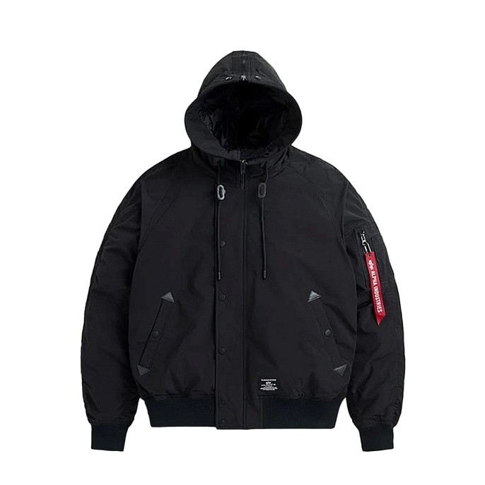 Куртка мужская Alpha Industries N-2B Altitude Parka Black