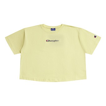 Футболка укороченная женская Champion Script Logo Cropped Boxy T-shirt