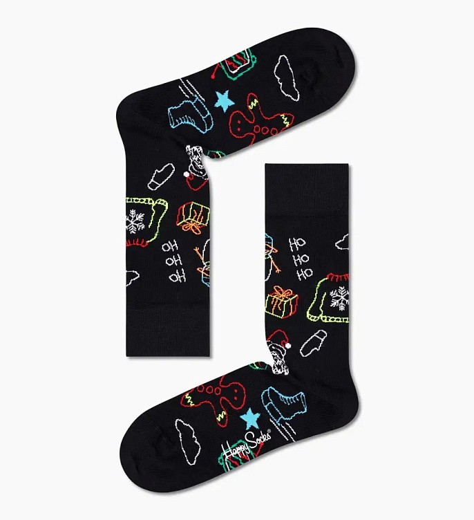 Набор носков Happy Socks Ho Ho Ho Socks Gift Set 2-Pack