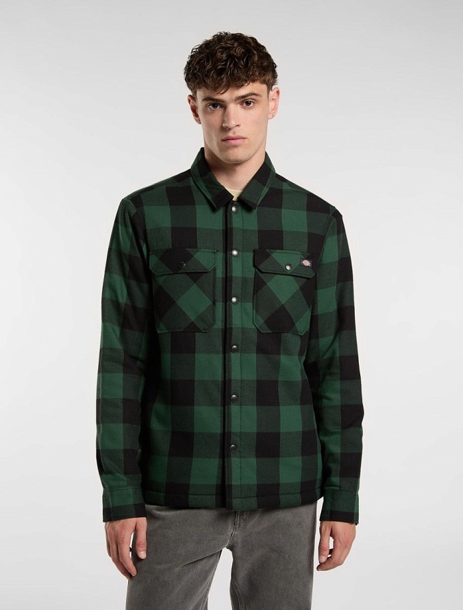 Куртка-рубашка Dickies Lined Sacramento Shirt Pine Needle Green