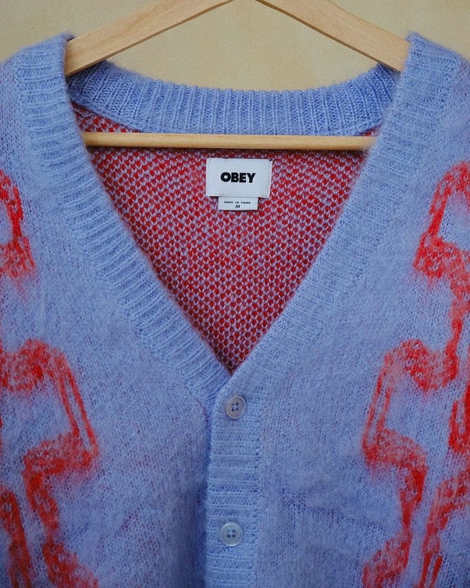 Кардиган Obey Temple Cardigan