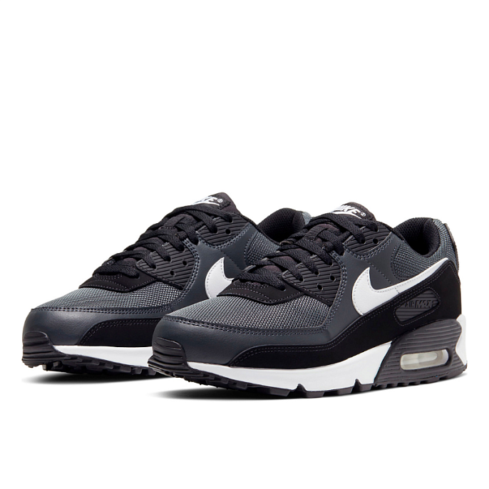 Кроссовки Nike Air Max 90 Dark Smoke Grey/Black/White