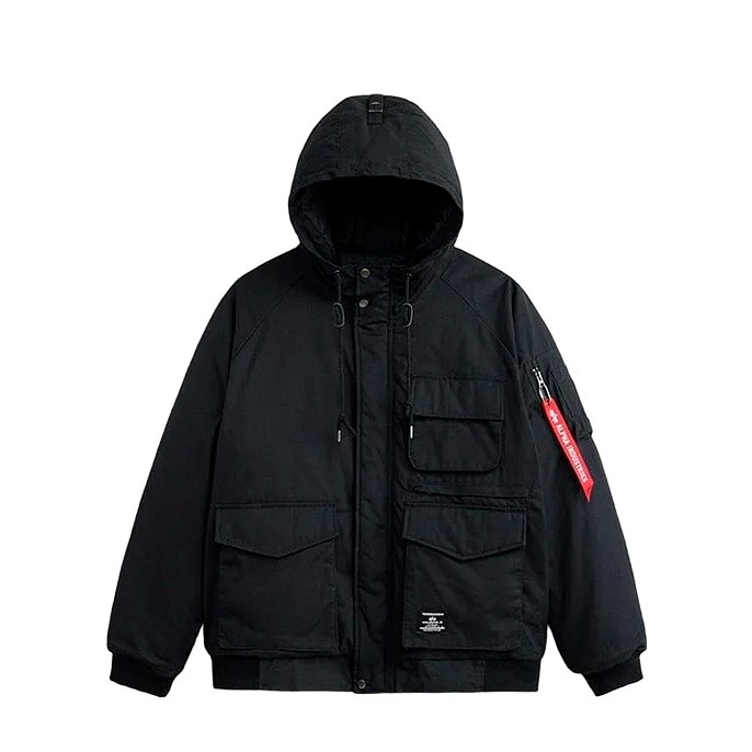 Куртка Alpha Industries MA-1 Hunting Mod Jacket Black