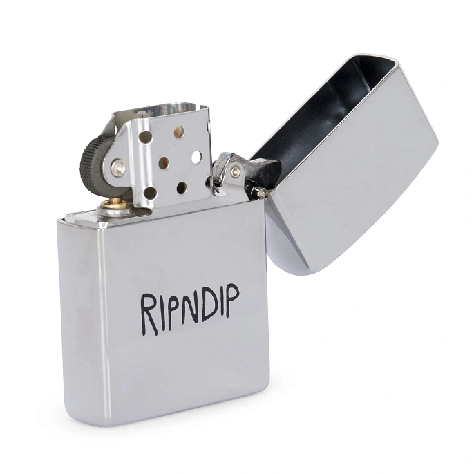 Зажигалка RIPNDIP Lord Nermal Lighter Silver