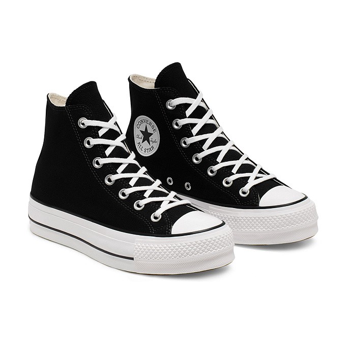 Кеды женские Converse Chuck Taylor All Star Platform Black/White/White