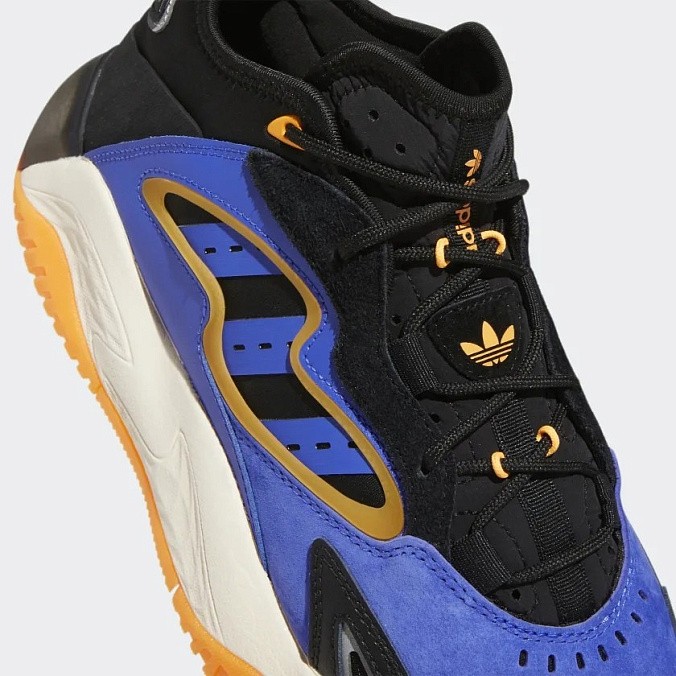 Кроссовки мужские adidas Originals Streetball 2.0 Core Black/Orange Rush/Ecru Tint