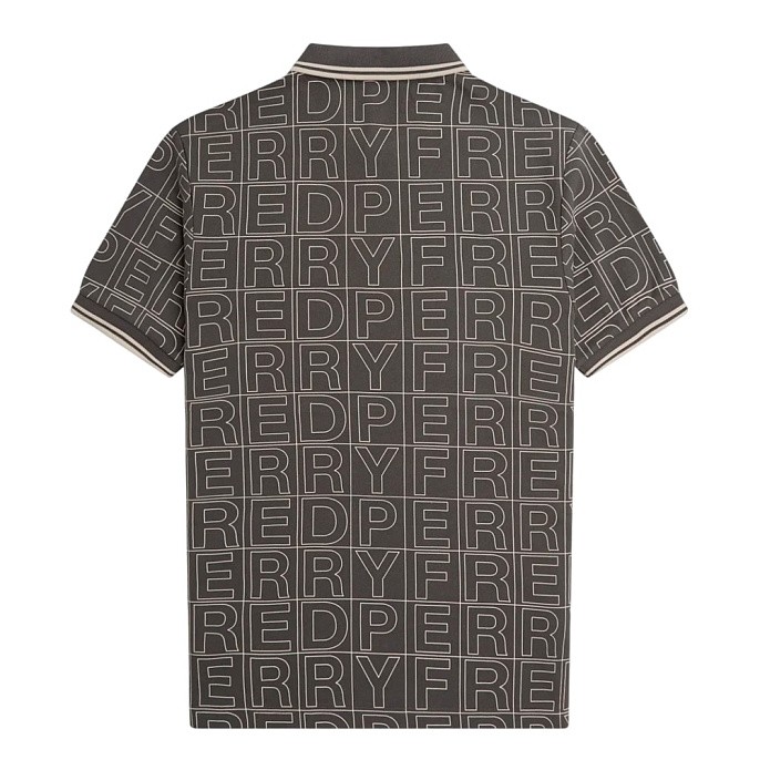 Рубашка поло мужская Fred Perry Spellout Graphic Fred Perry Shirt