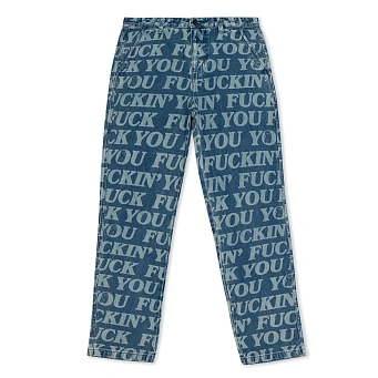 Джинсы RIPNDIP Fuckin Fuck Denim Pants Medium Wash