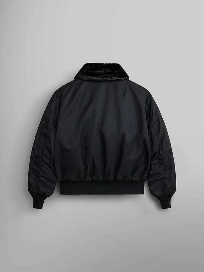 Куртка бомбер мужская Alpha Industries B-15 Heritage Black