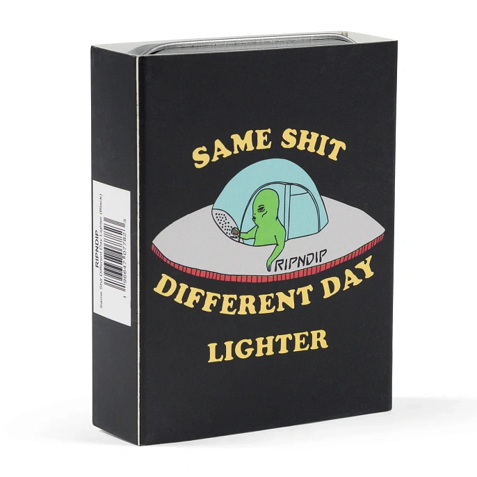 Зажигалка RIPNDIP Same Shit Different Day Lighter Black