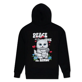 Толстовка RIPNDIP Peace Love Ripndip Hoodie Black