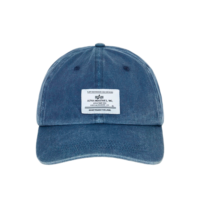 Кепка Alpha Industries Battlewash Cap Replica Blue