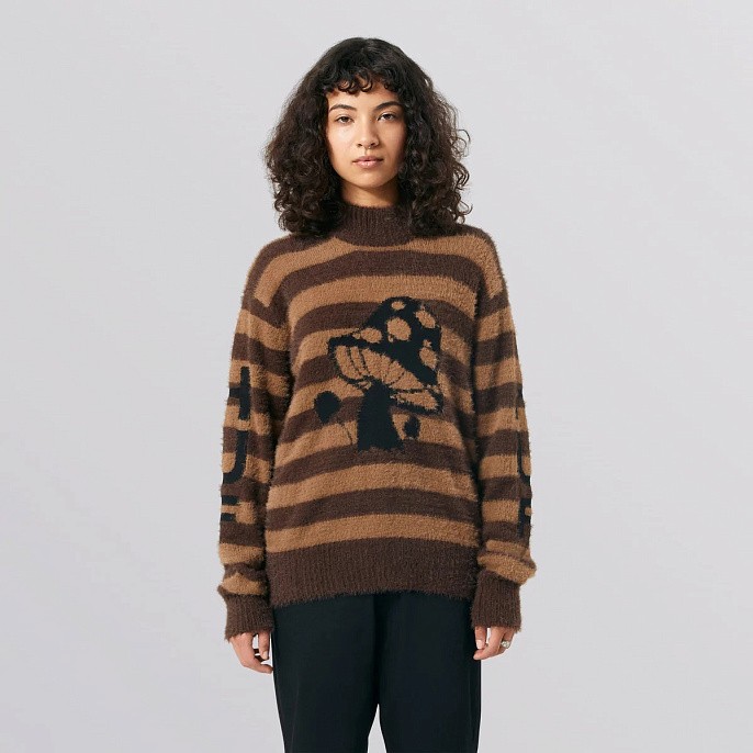 Свитер женский HUF Shroom Jacquard Knit Sweater