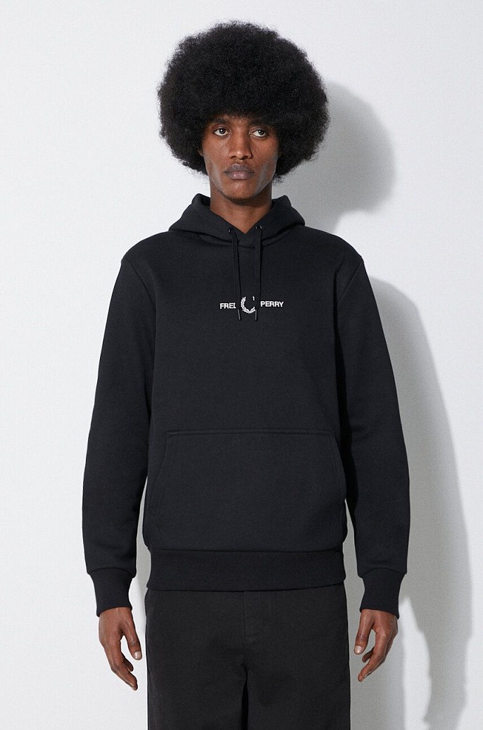 Толстовка Fred Perry Double Graphic Hooded Sweat