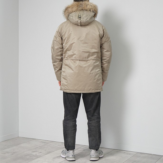 Мужская куртка парка Alpha Industries Slim Fit N-3B Parka Dark Khaki / Orange